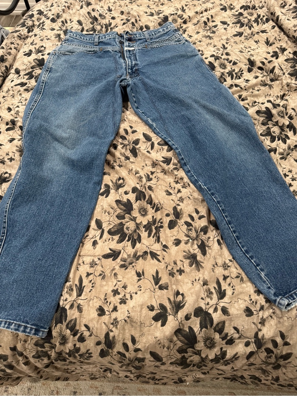 Vintage Girbaud Jeans Y2K 100% Cotton Baggy Cargo Denim